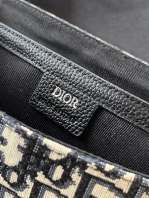 Dior Hit the Road Men's Jacquard Messenger Bag