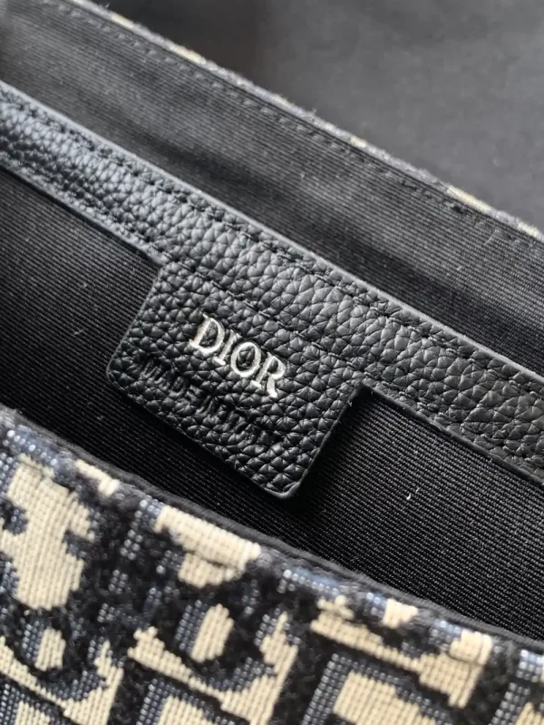 Dior Hit the Road Men's Jacquard Messenger Bag
