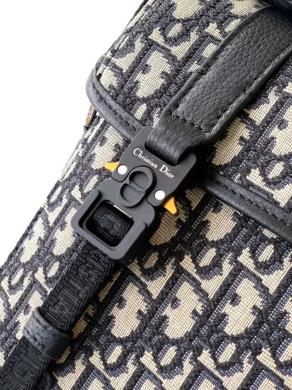 Dior Hit the Road Men's Jacquard Messenger Bag