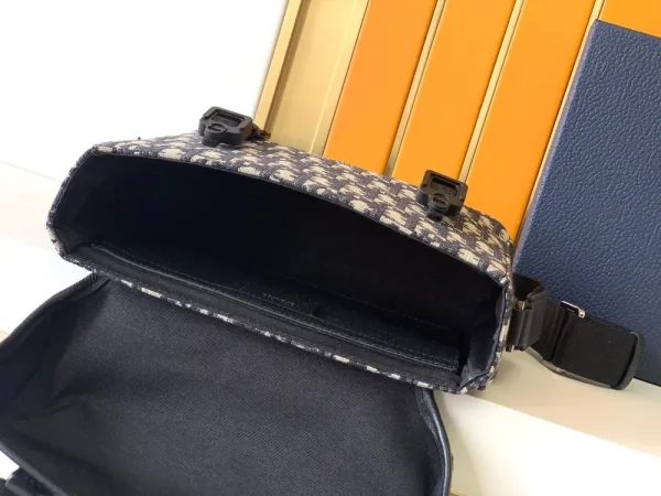 Dior Hit the Road Men's Jacquard Messenger Bag