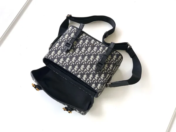 Dior Hit the Road Men's Jacquard Messenger Bag