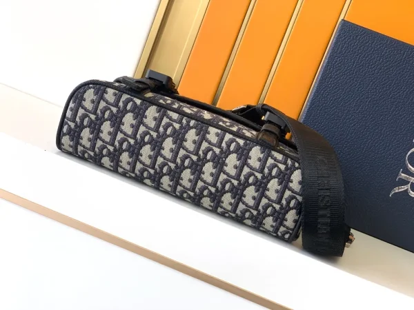 Dior Hit the Road Men's Jacquard Messenger Bag