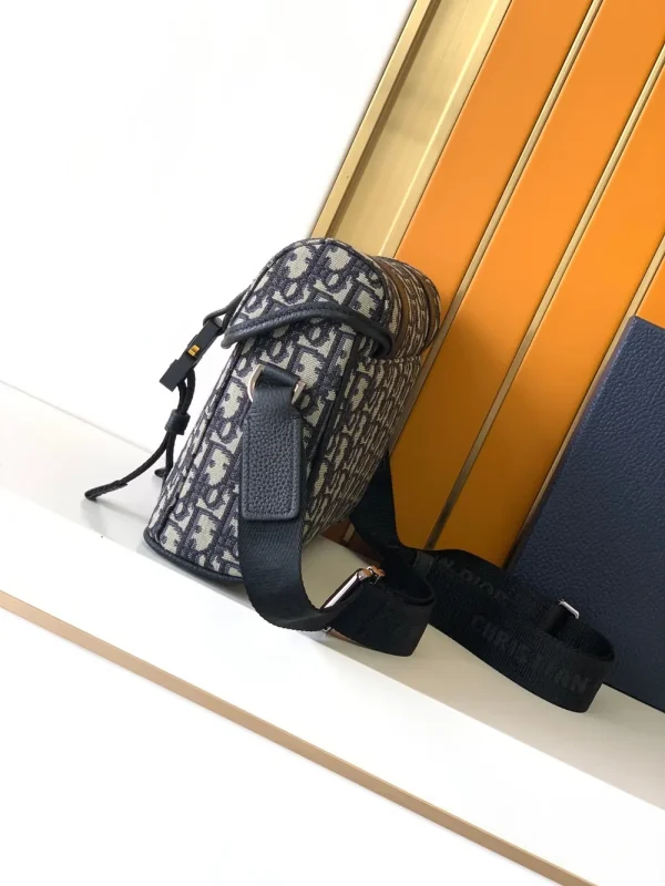 Dior Hit the Road Men's Jacquard Messenger Bag