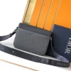 Dior Mini Saddle Messenger Bag in Black Calfskin
