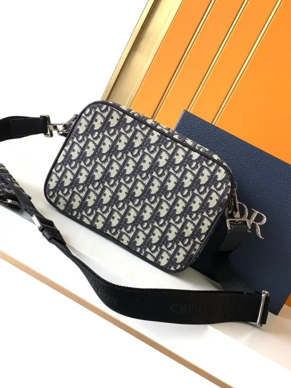 Dior Saddle Triple Pouch Men's Crossbody Bag