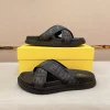 Fendi Diagonal FF Jacquard Men's Slide