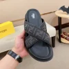 Fendi Diagonal FF Jacquard Men's Slide