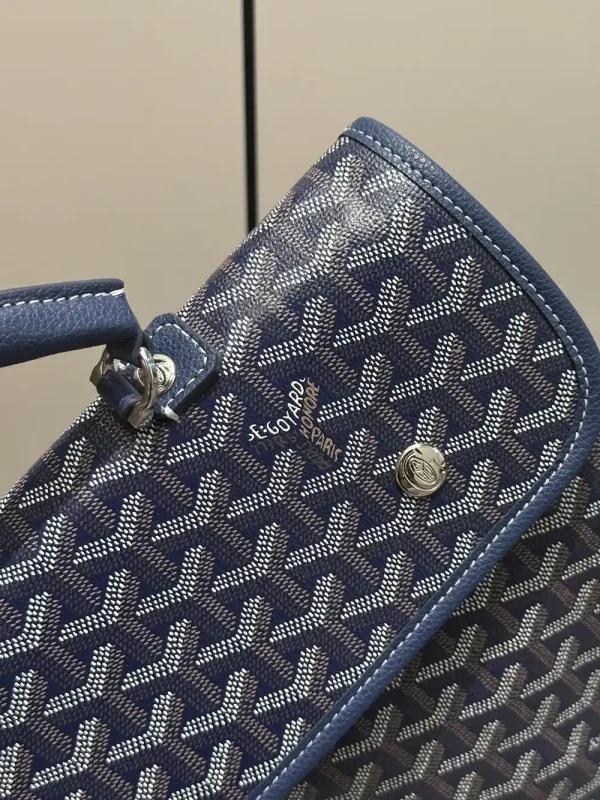 Goyard Saint Leger Men's Black Canvas Backpack