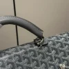 Goyard Saint Léger Men's Gray Canvas Backpack