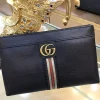 Gucci Ophidia Black Leather Clutch Bag - 2026 Model