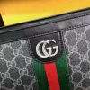 Gucci Ophidia Men's Grey Canvas Clutch Bag