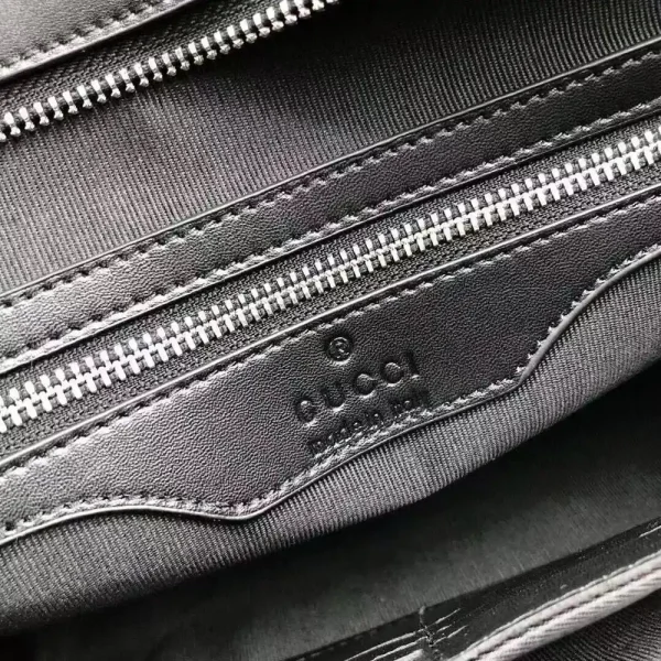 Gucci Ophidia Men's Grey Canvas Clutch Bag