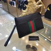 Gucci Ophidia Men's Black Leather Shoulder Bag