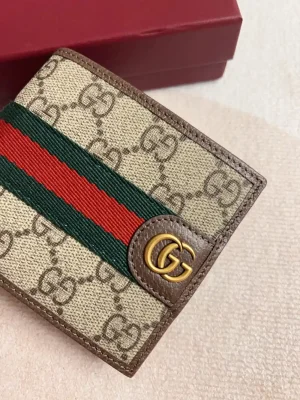 Gucci Ophidia Men's Wallet - Classic Canvas Design