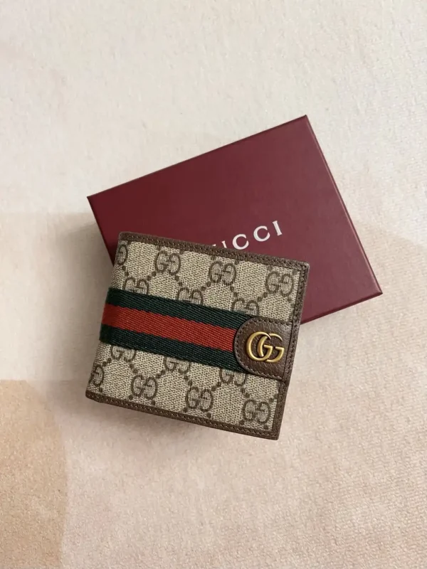 Gucci Ophidia Men's Wallet - Classic Canvas Design