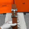 Hermès Medor Men's Belt - Iconic Black Leather