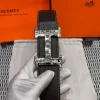 Hermès Medor Men's Belt - Iconic Black Leather