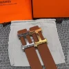 Hermès Medor Men's Belt - Iconic Black Leather