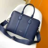 Louis Vuitton Aerogram Takeoff Navy Briefcase