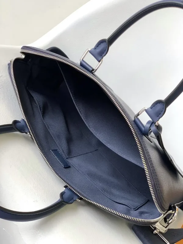 Louis Vuitton Aerogram Takeoff Navy Briefcase