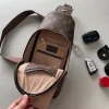 Louis Vuitton Avenue Sling Bag Men's Brown Canvas
