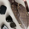 Louis Vuitton Avenue Sling Bag Men's Brown Canvas
