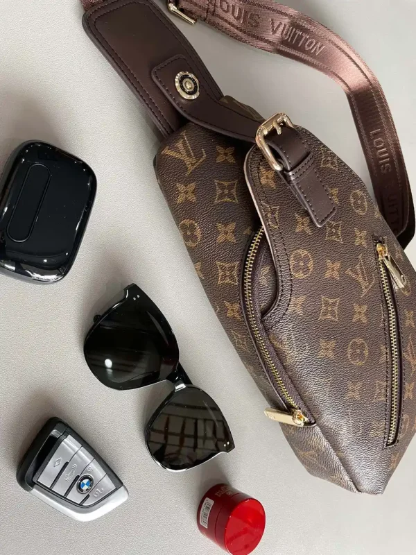Louis Vuitton Avenue Sling Bag Men's Brown Canvas