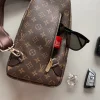 Louis Vuitton Avenue Sling Bag Men's Brown Canvas