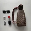 Louis Vuitton Avenue Sling Bag Men's Brown Canvas