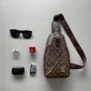 Louis Vuitton Avenue Sling Bag Men's Brown Canvas