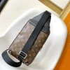 Louis Vuitton Avenue Sling Bag Men's Brown Canvas