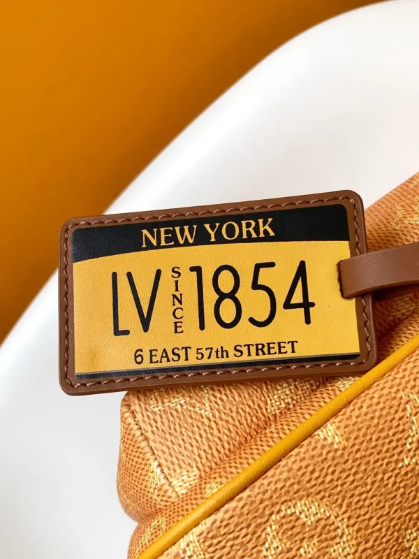 Louis Vuitton Avenue Sling Bag Orange Canvas