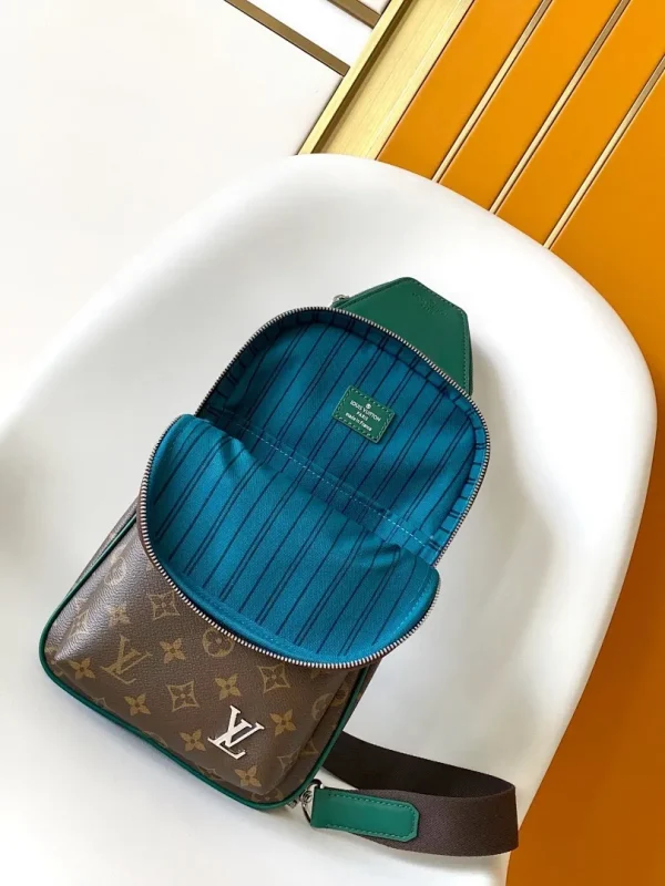 Louis Vuitton Avenue Slingbag Men's Canvas Brown