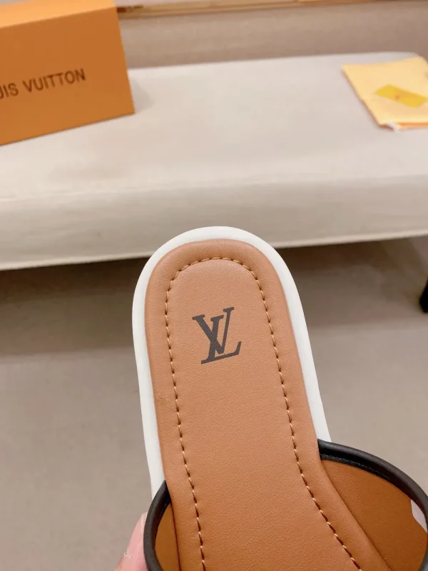Louis Vuitton Blue Denim Slide - Comfort Mule