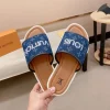 Louis Vuitton Blue Denim Slide - Comfort Mule
