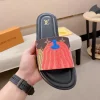 Louis Vuitton Multicolour Canvas Slide with Italian Fabric