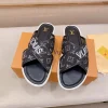Louis Vuitton Honolulu Mule Men's Black Slide