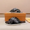Louis Vuitton Honolulu Mule Men's Black Slide