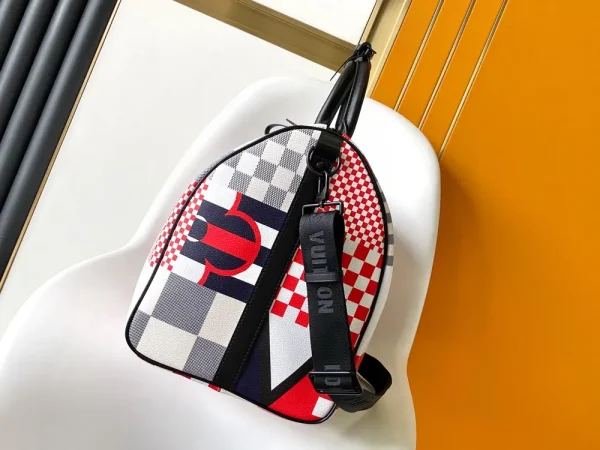 Louis Vuitton Keepall Bandoulière 50 Multicolor Canvas