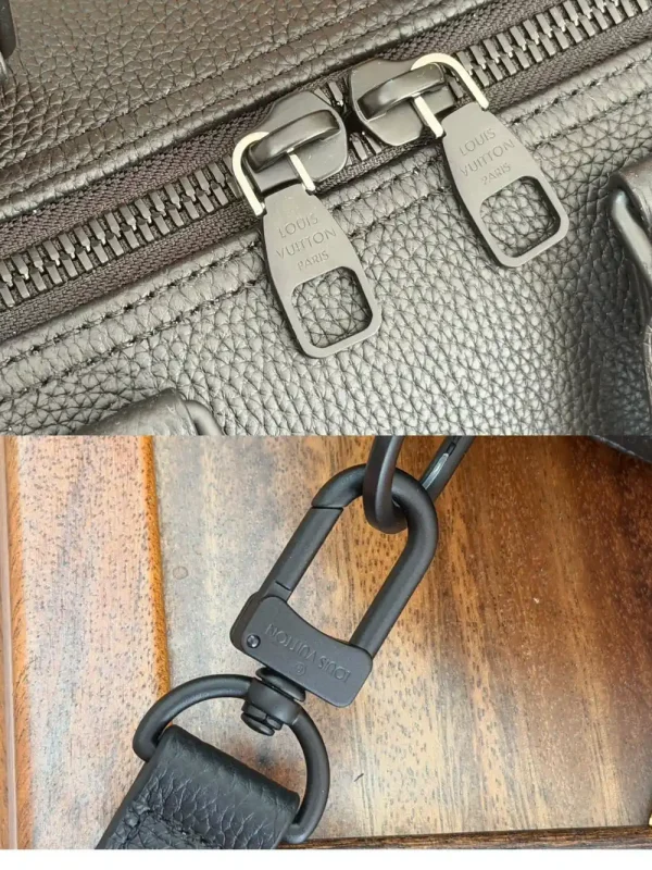 Louis Vuitton Keepall Bandoulière Men's Black Bag