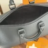 Louis Vuitton Keepall Bandoulière Men's Black Bag