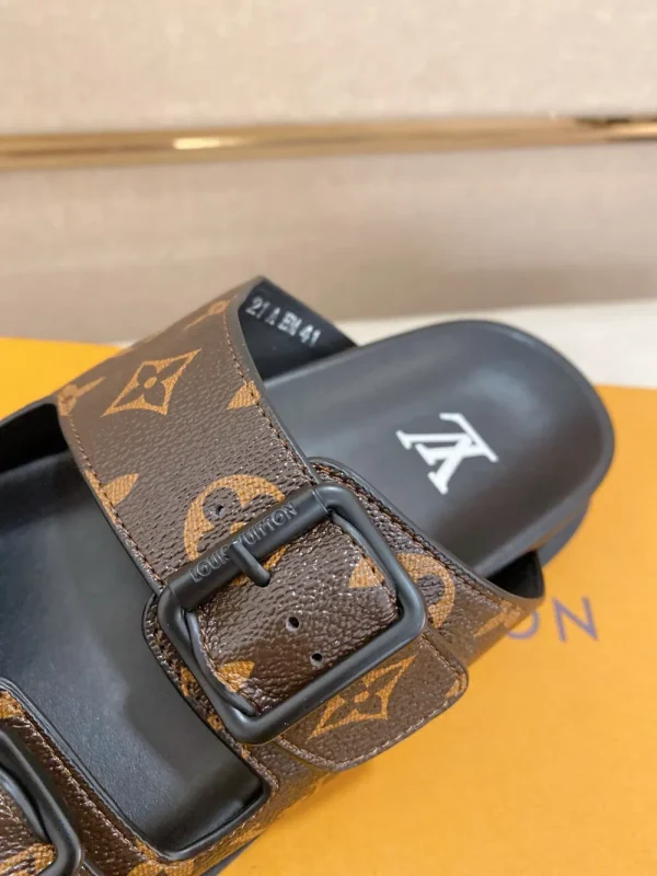 Louis Vuitton Sunset Comfort Men's Leather Slide