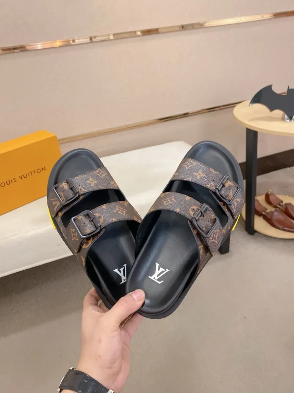 Louis Vuitton Sunset Comfort Men's Leather Slide