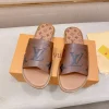 Louis Vuitton Lock It Men's Leather Slide - Comfort