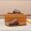 Louis Vuitton Lock It Men's Leather Slide - Comfort