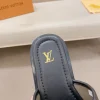 Louis Vuitton Mare Flat Mule Men's Black Slides