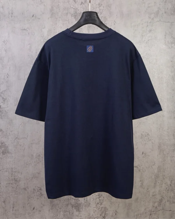 Louis Vuitton Men's Black Cotton T-Shirt