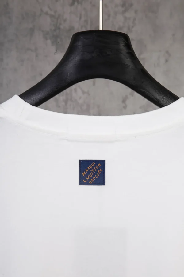 Louis Vuitton Men's Black Cotton T-Shirt