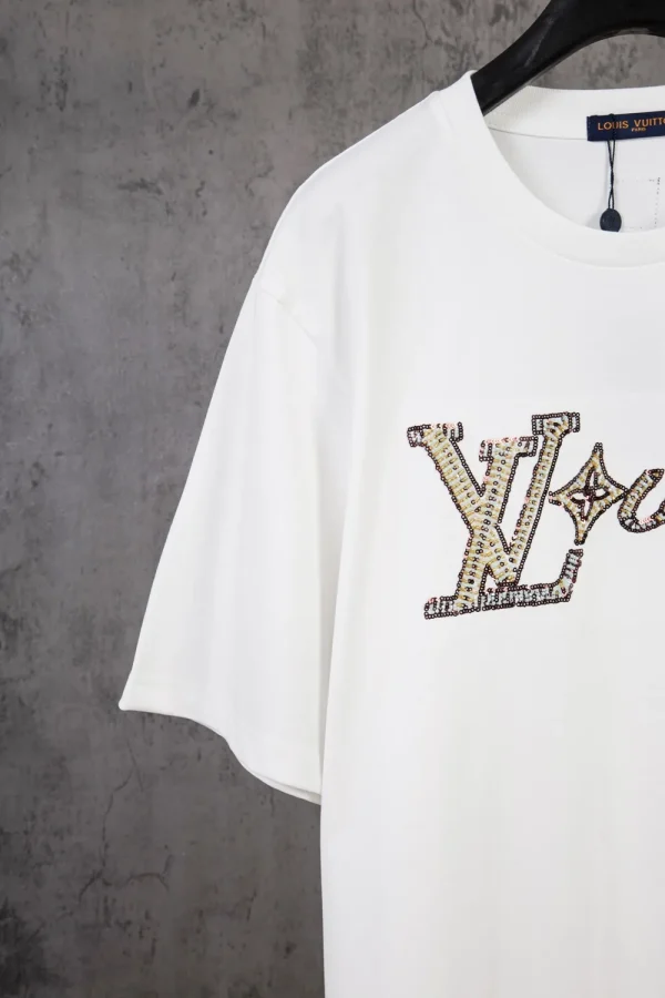 Louis Vuitton Men's Black Cotton T-Shirt