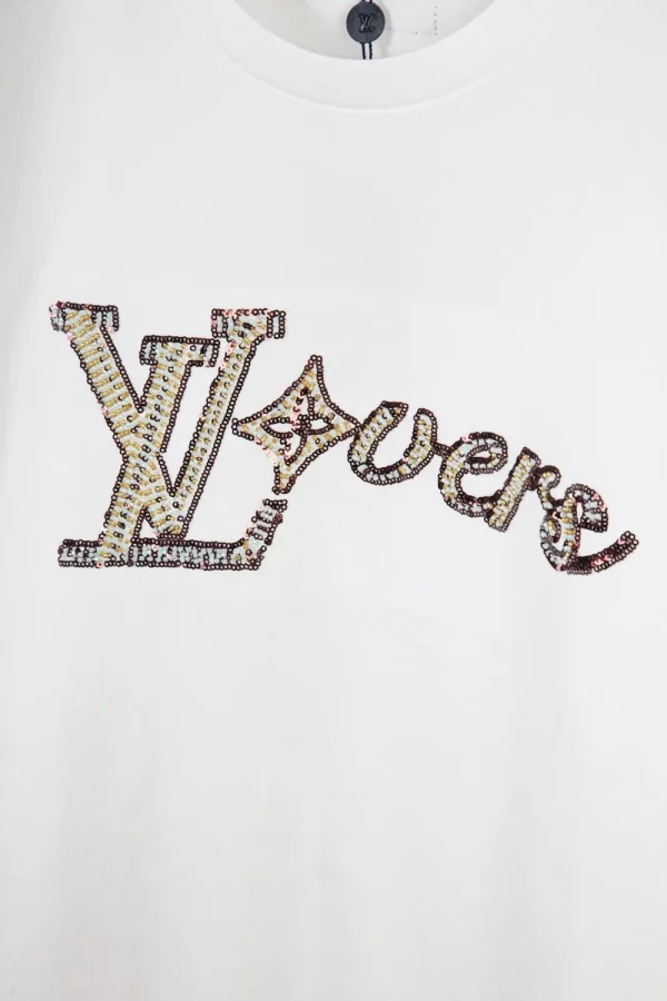 Louis Vuitton Men's Black Cotton T-Shirt